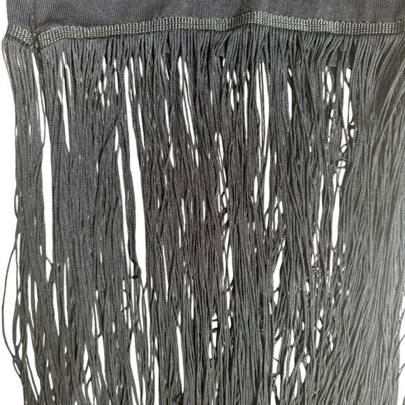 ZARA FRINGED RIBBED TOP sz S - Picture 11 of 11